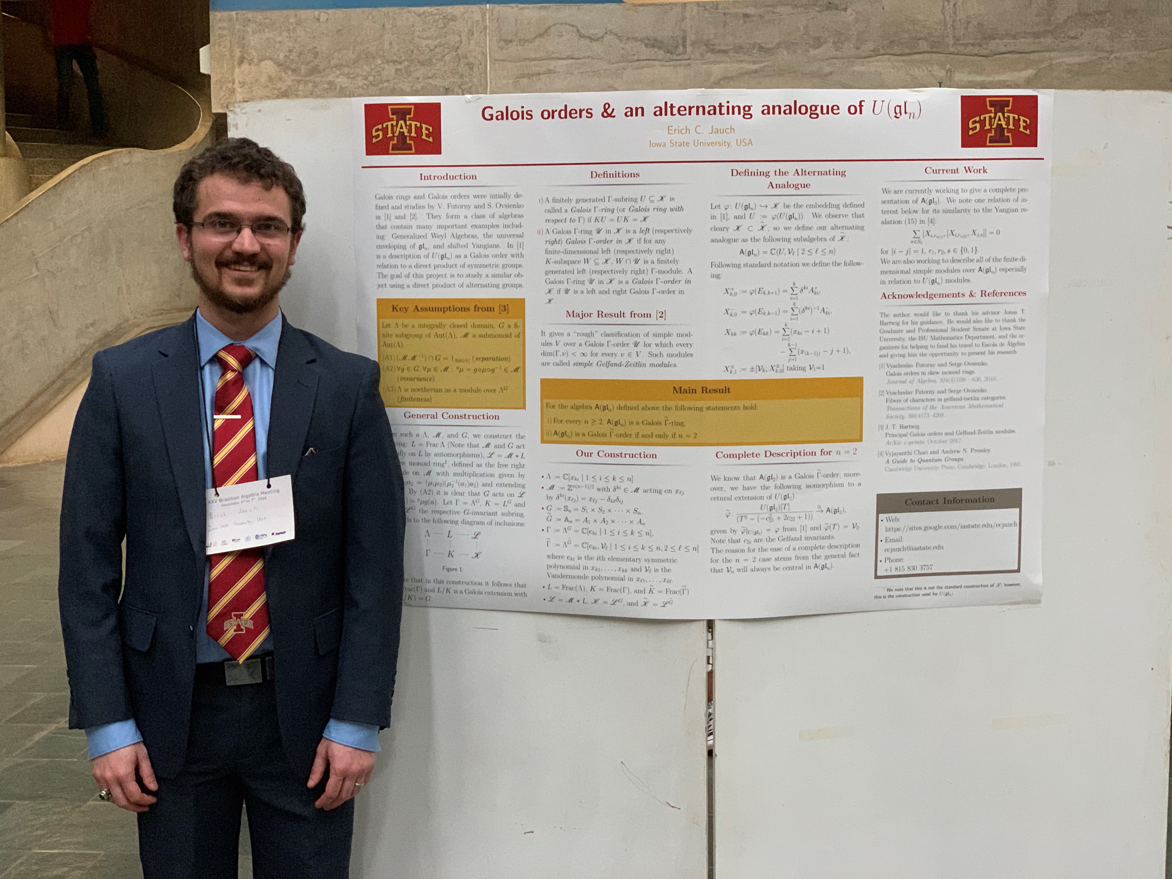 Poster at UNICAMP